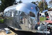 Very Shiny 1936 Vintage Airstream Clipper Travel Trailer 